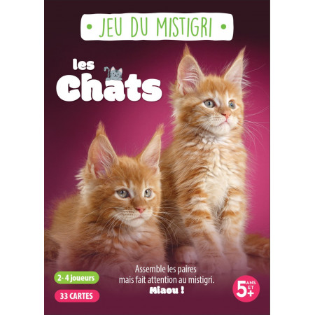 Boite - Jeu du Mistigri - Les chats
