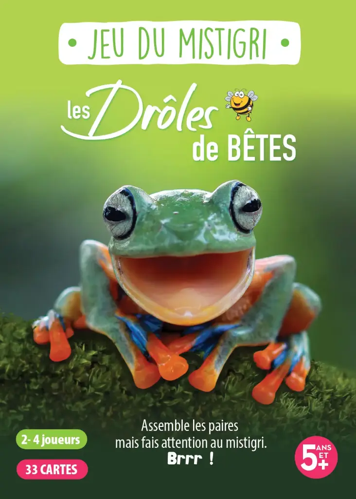 Boite - Jeu du Mistigri - Les drôles de bêtes
