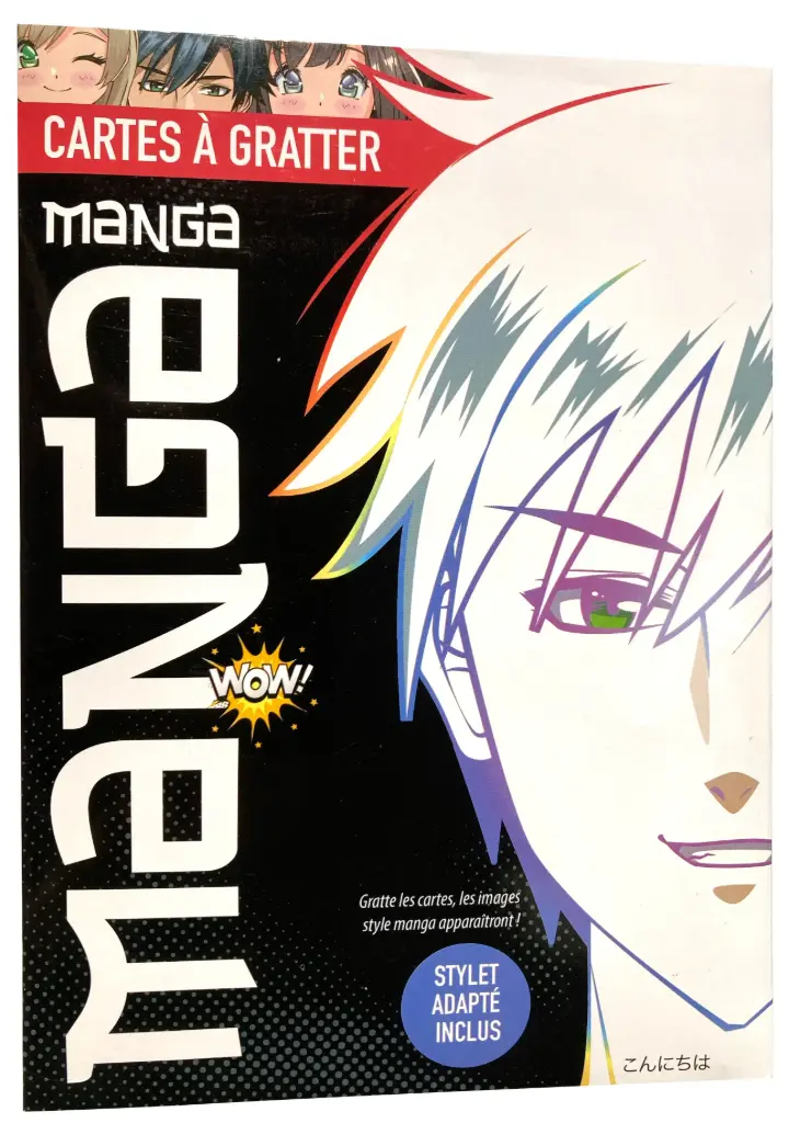 MANGA - 6 cartes à gratter
