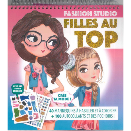 FASHION STUDIO FILLES AU TOP - Bloc carré + Spirale