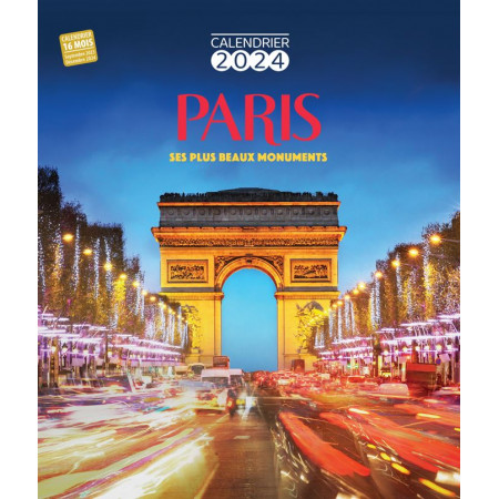 CALENDRIER SPIRALE 2024 - Paris