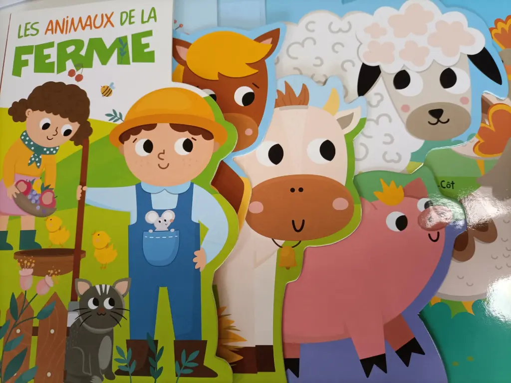 Les animaux de la ferme - Découpé