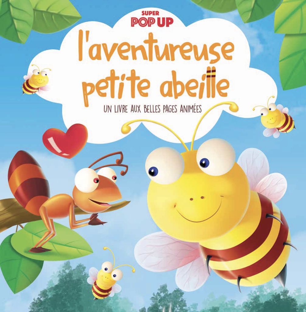 L'aventureuse petite abeille - Pop-up