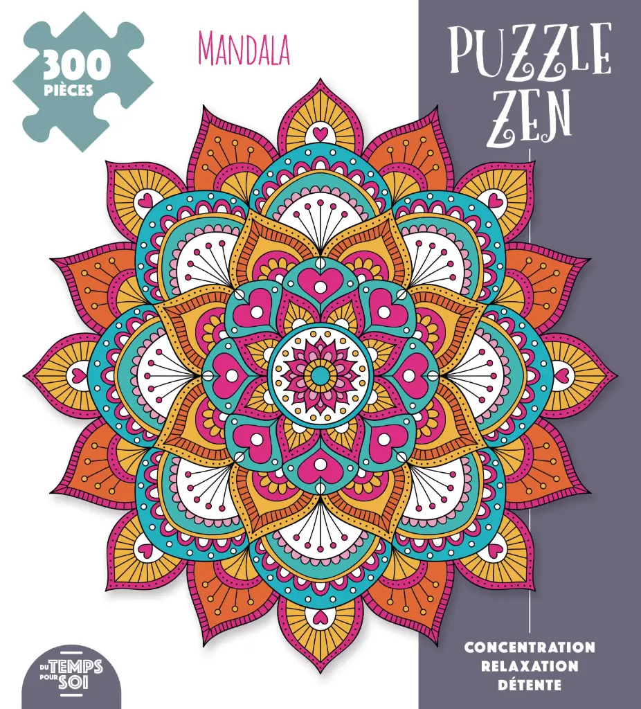 Puzzle Zen - MANDALA (300 pièces)