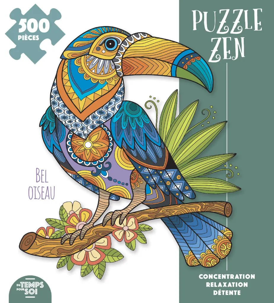 Puzzle Zen - BEL OISEAU (500 pièces)