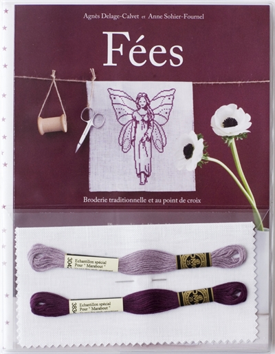 Fées : Broderie traditionnelle et au point de croix