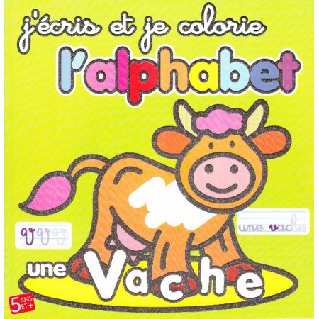 J'écris et je colorie l'alphabet carré