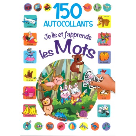 Je lis et j'apprends les mots 150 stickers