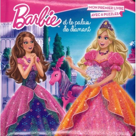 Barbie et le palais de diamant - Livre puzzle