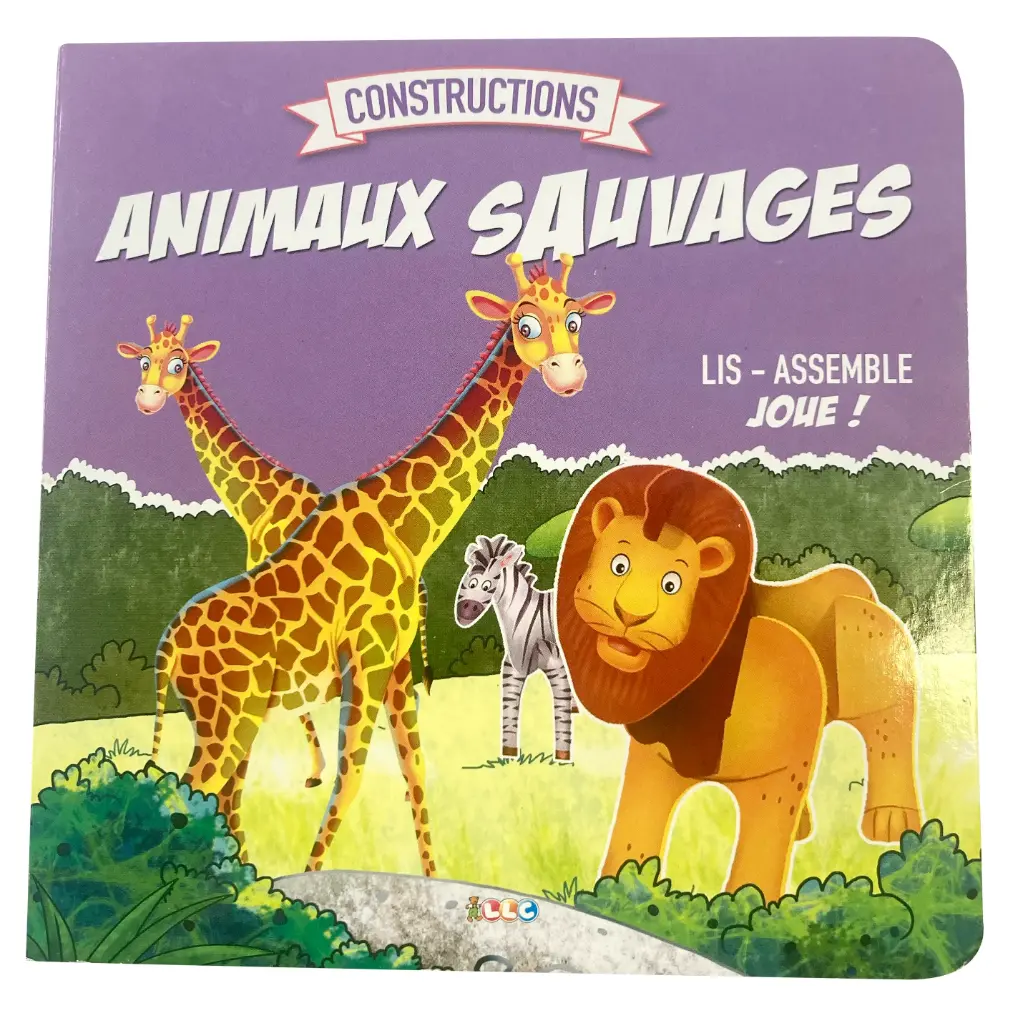constructions animaux sauvages à assembler