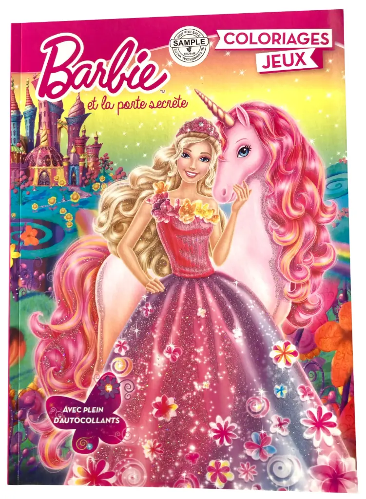 Barbie et la porte secrète - Coloriages et jeux