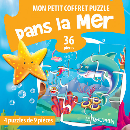 Mon petit coffret puzzle - Dans la mer