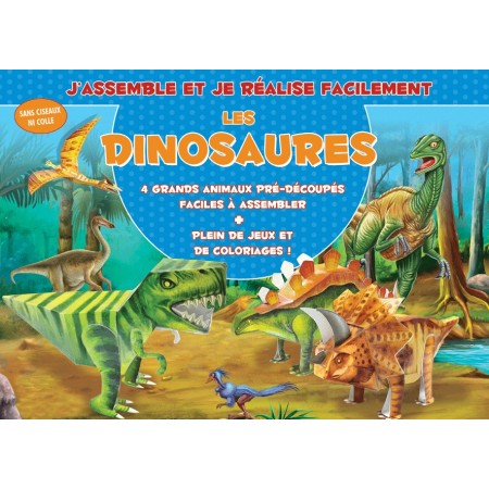 J'assemble et je réalise facilement les dinosaures