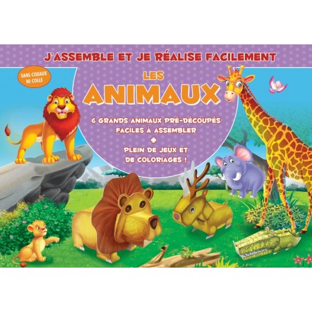 J'assemble et je réalise facilement les animaux