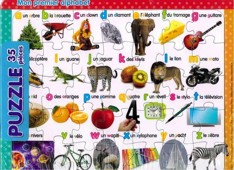 Puzzle - Mon premier alphabet