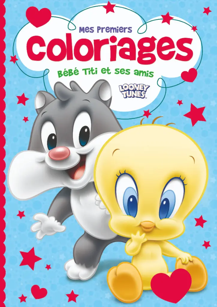 Mes premiers coloriages - Bébé Titi et ses amis