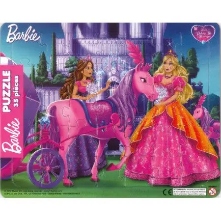 Puzzle - Décore les châteaux de Princesses avec des  autocollants
