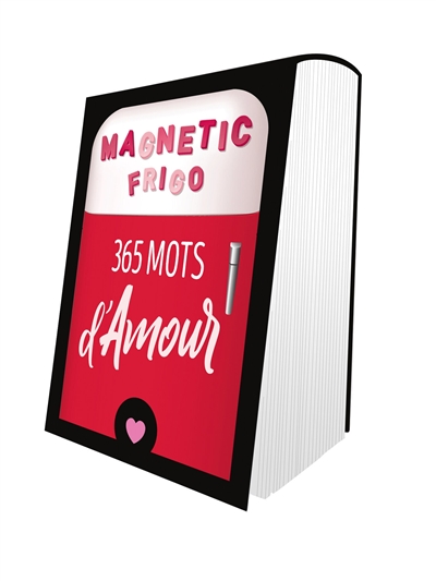 Magnetic frigo - 365 mots d'amour