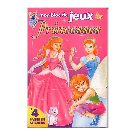 Princesse - Mon bloc de jeux 