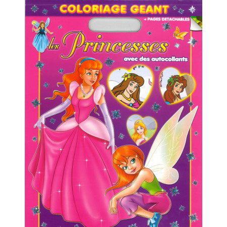 Coloriage Géant Les Princesses