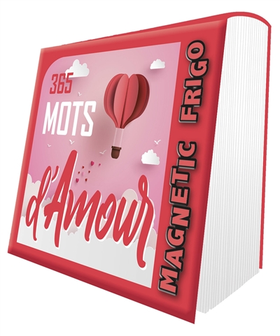 Magnetics Frigo 365 Mots d'Amour