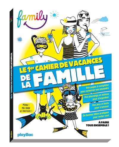 Le 1er cahier de vacances de la famille