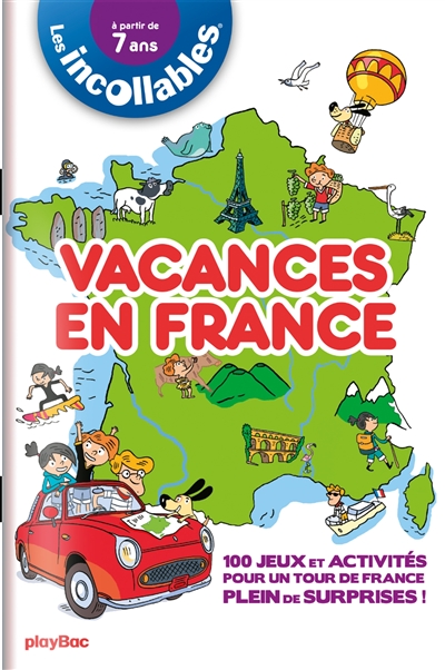 Incollables - Cahiers de vacance primaire - Un tour en France