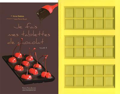Je fais mes tablettes de chocolat - Tome 2, Coffret : Livre + un moule