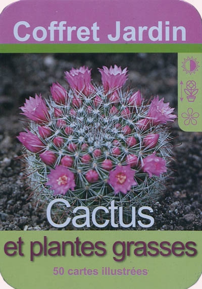 Cactus et plantes grasses - 50 cartes illustrées