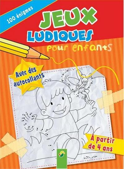 Jeux ludiques pour les enfants. 100 énigmes avec des autocollants +4