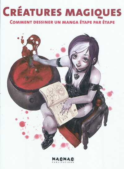 Créatures magiques - Comment dessiner un manga étape par étape