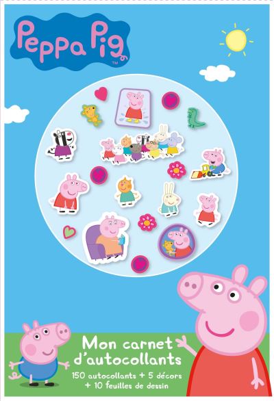Mon carnet d'autocollants Peppa