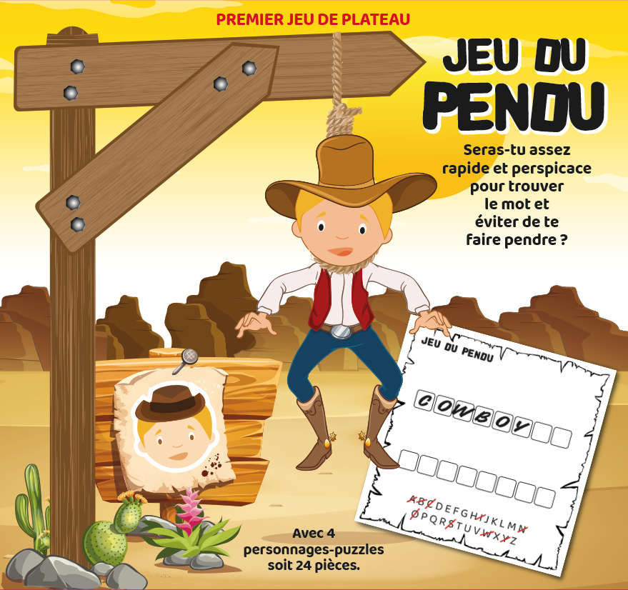 Boîte de jeu - Pendu