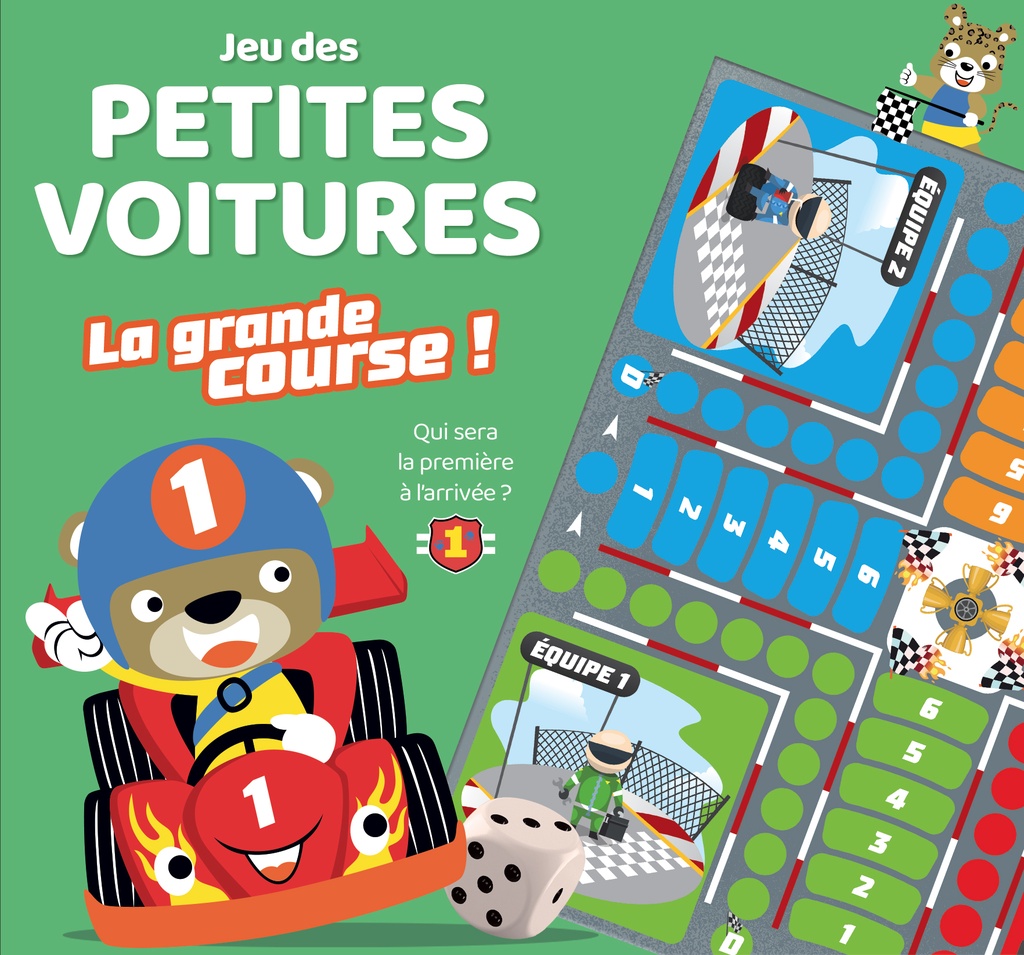 Boîte de jeu - Petites voitures, la grande course !