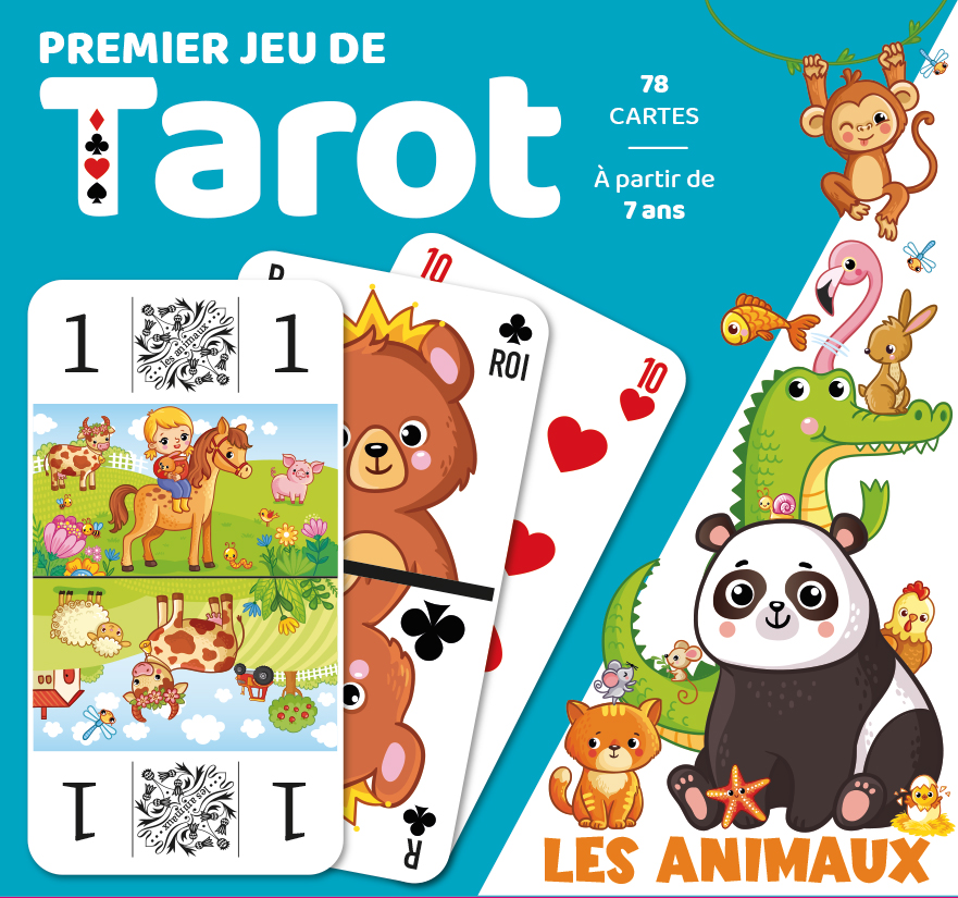 Boîte de jeu - Tarot les animaux