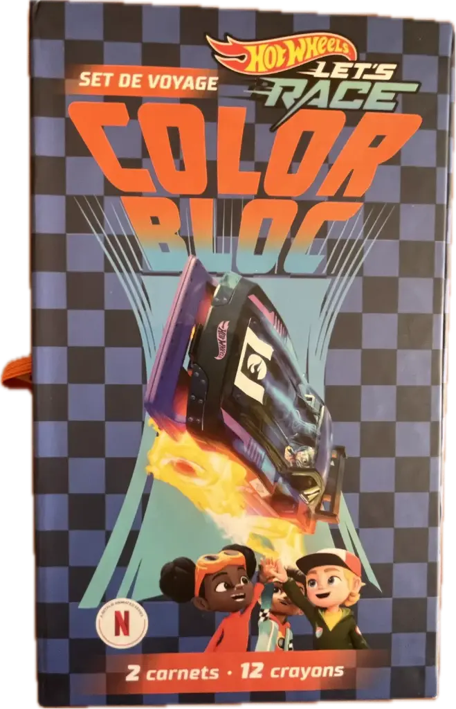HotWheels Let's race Color bloc - TRAVEL KIT
