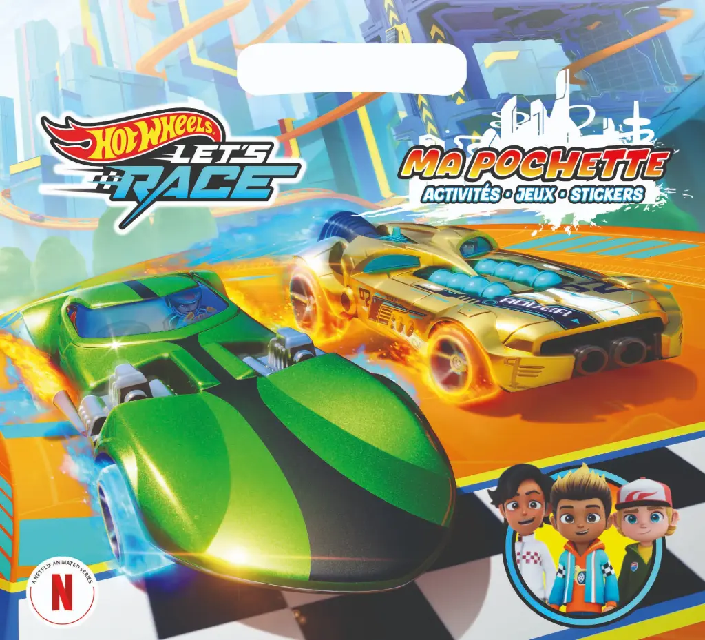 Ma super pochette d'activités - Hotwheels