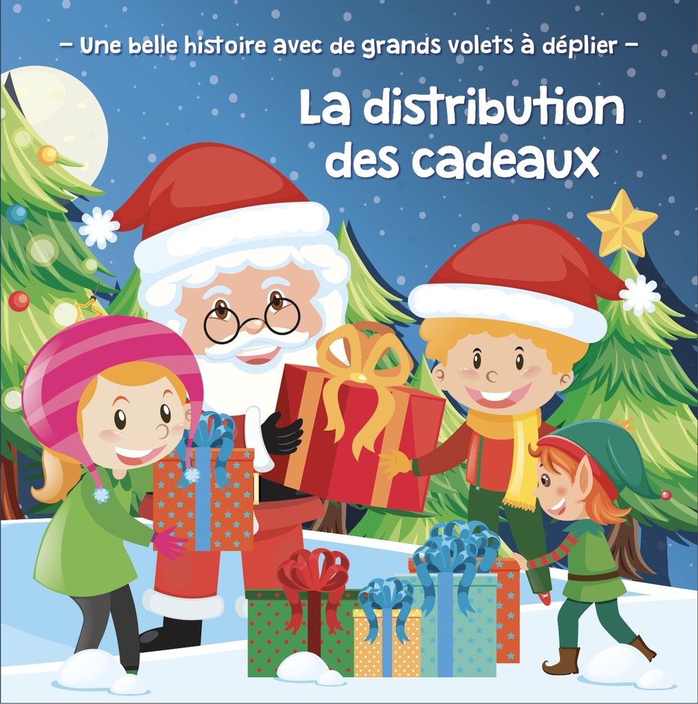 La distribution des cadeaux - Avec des grands volets