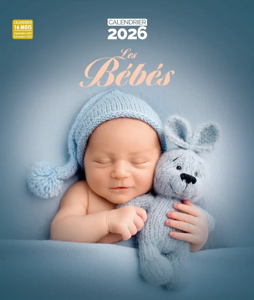 Calendrier 2026 - Les bébés