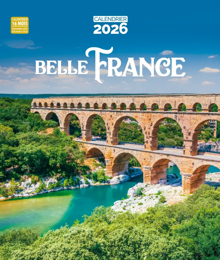 Calendrier 2026 - Belle France