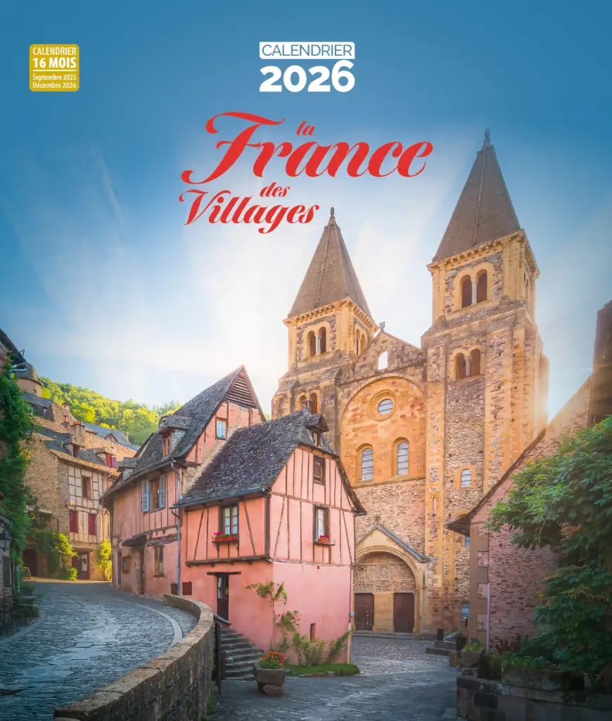Calendrier 2026 - La France des villages