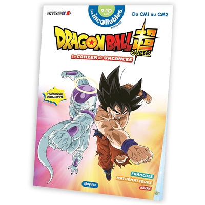 Cahiers de vacances CM1 au Cm2 Dragon ball