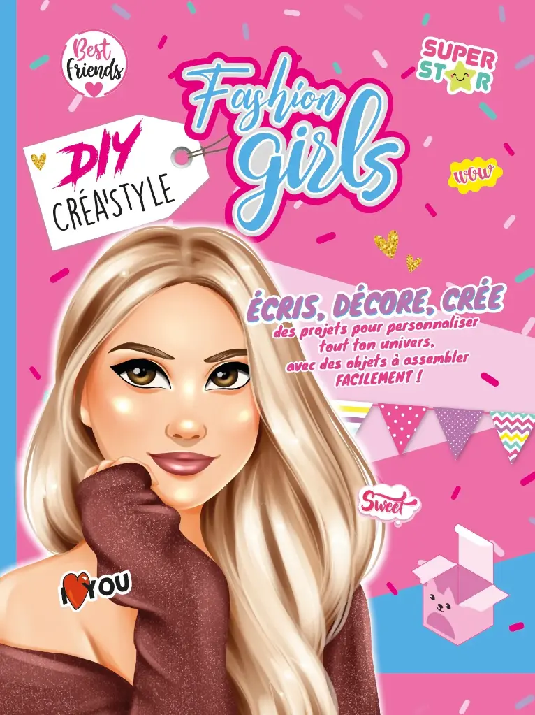 Fashion girl - DIY paper craft
