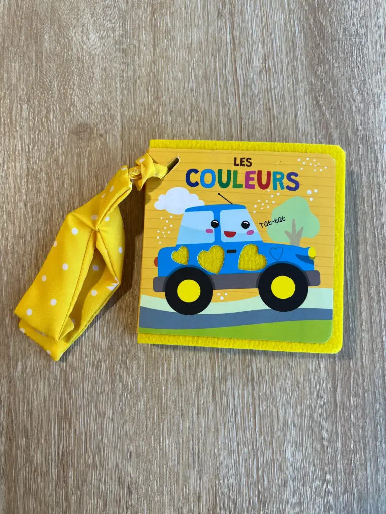 Livre en mousse - Les couleurs