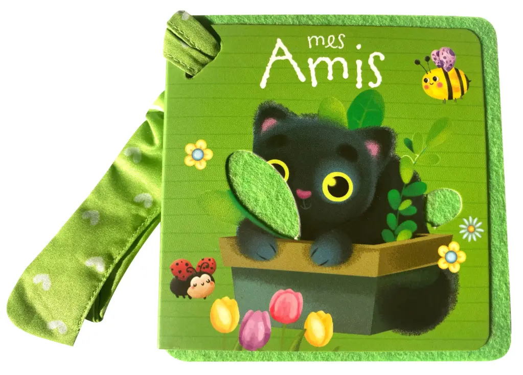 Livre en mousse : Mes amis