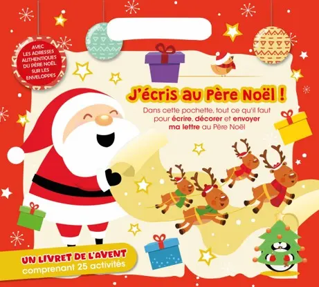 Pochette - J'écris au père noël