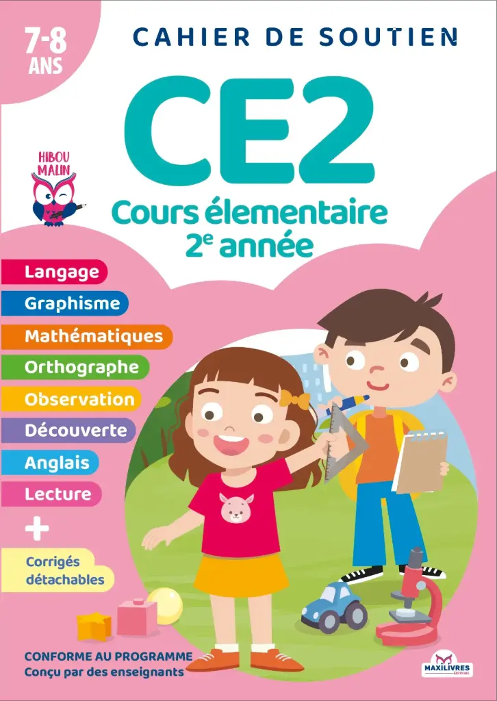 Cahier de soutien - CE2 