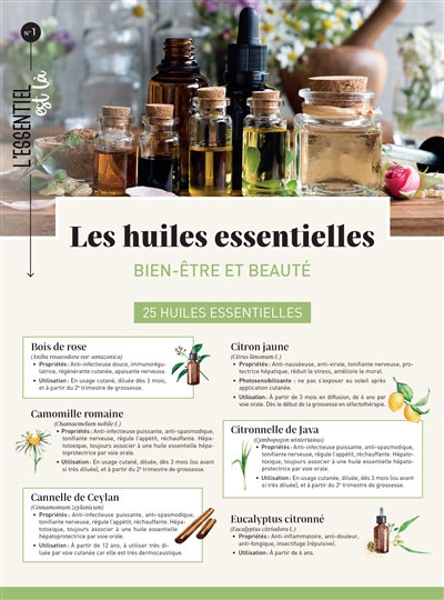 LES HUILES ESSENTIELLES - BIEN ETRE ET BEAUTE