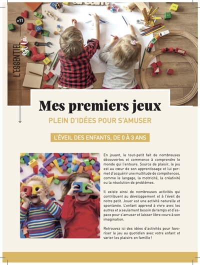 MES PREMIERS JEUX - PLEINS D'IDEES POUR S'AMUSER