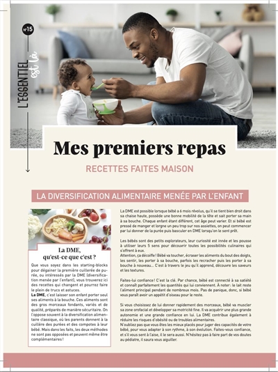 MES PREMIERS REPAS - RECETTES FAITES MAISON